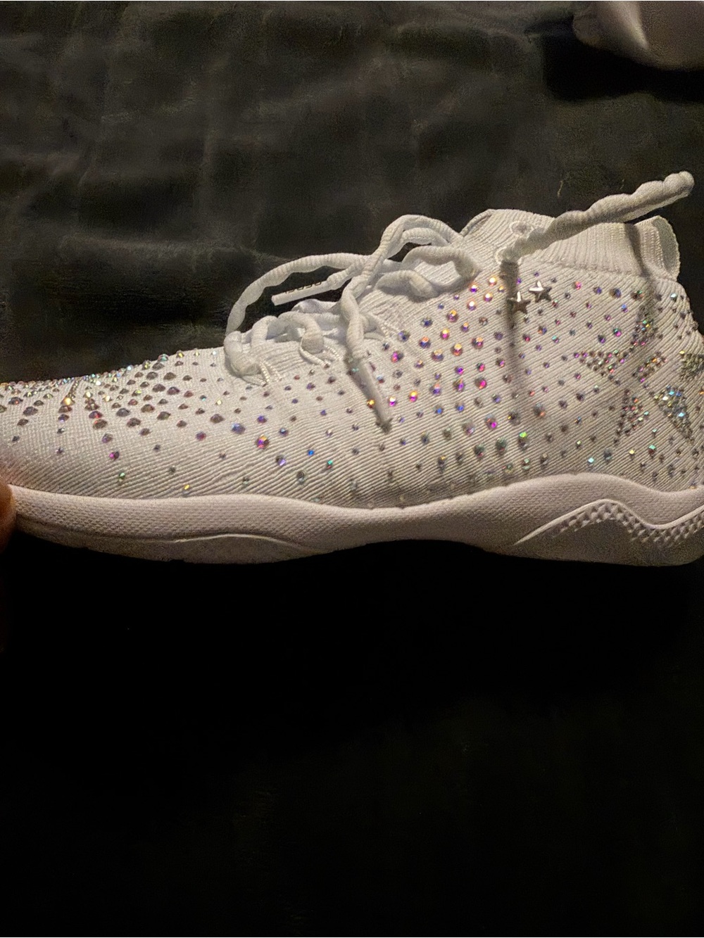 Rebel Starluxe cheer shoes.